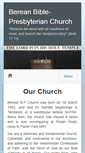 Mobile Screenshot of bereanbpc.com