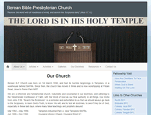 Tablet Screenshot of bereanbpc.com